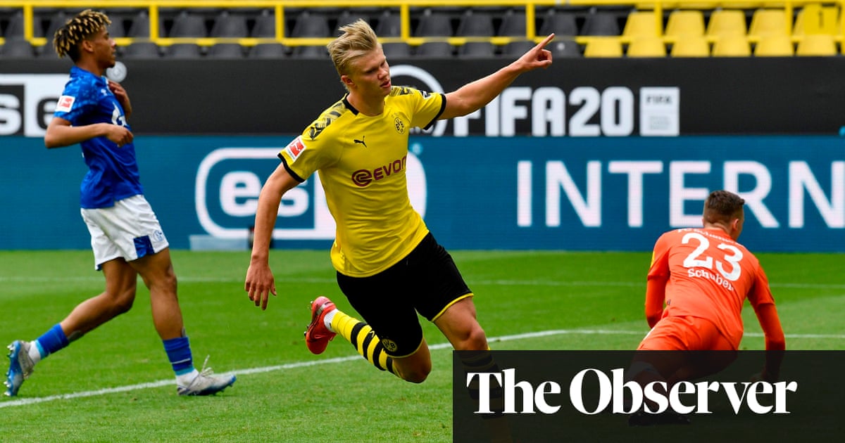 Haaland leads the way as Dortmund win by a distance on Bundesliga