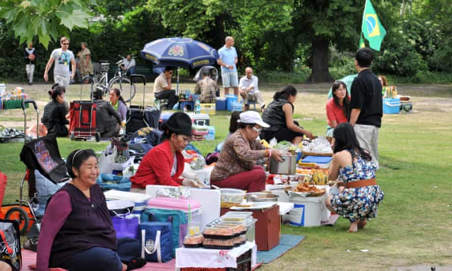 The park has become a useful meeting place for city’s Thai community.