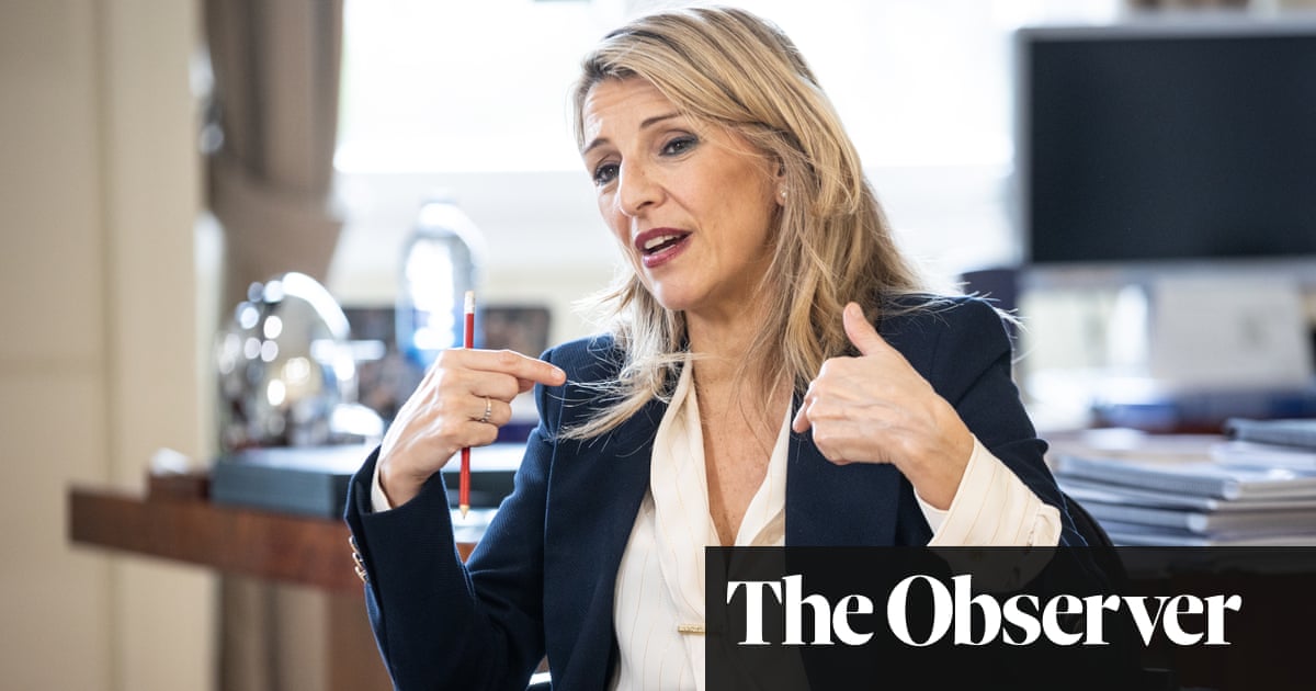 If you fall into the dialogue of the far right, the far right wins': Spain's deputy PM on the need for workers' rights