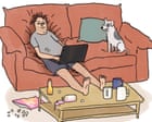 I don’t actually have to be at home when I’m wfh, do I? The Edith Pritchett cartoon