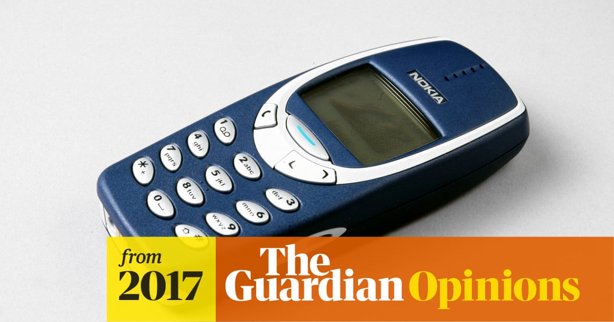 forget smartphones the nokia 3310 is still the mobile of the future samira ahmed the guardian