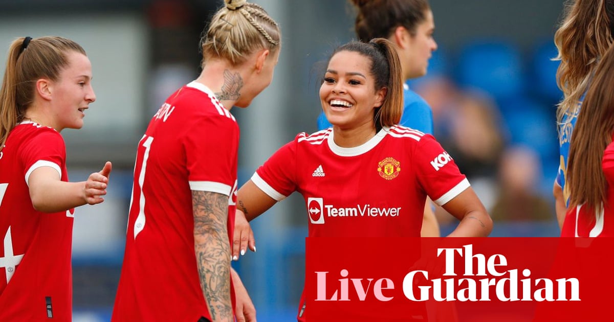Manchester United v Reading: Women’s Super League opener – live!