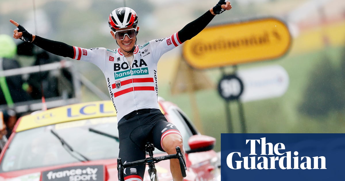 Patrick Konrad wins his first Tour de France stage as Pogacar stays in control