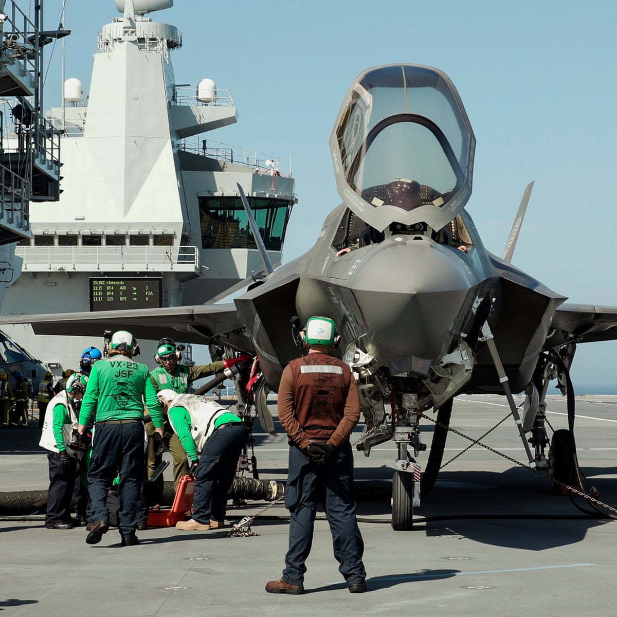Ministry Of Defence Grounds Fleet Of 16 F 35 Fighter Jets Ministry Of Defence The Guardian