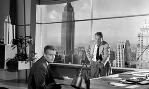 Kent Smith and Gary Cooper in The Fountainhead