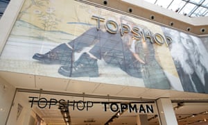 A Topshop store.
