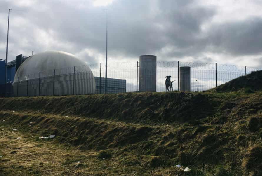 An ‘apocalyptically sci-fi’ aesthetic, yet ‘surprisingly tranquil’ … the Seafield sewage works in Edinburgh.
