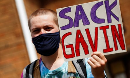 Student with Sack Gavin sight