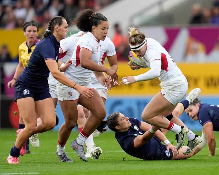 England v Scotland: Women’s Rugby World Cup 2025 quarter-final – live