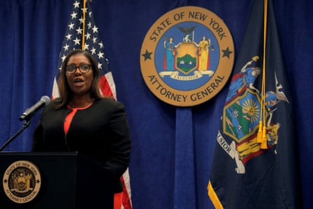 The New York state attorney general, Letitia James, filed a lawsuit last summer that accused the NRA of mismanagement and corruption.