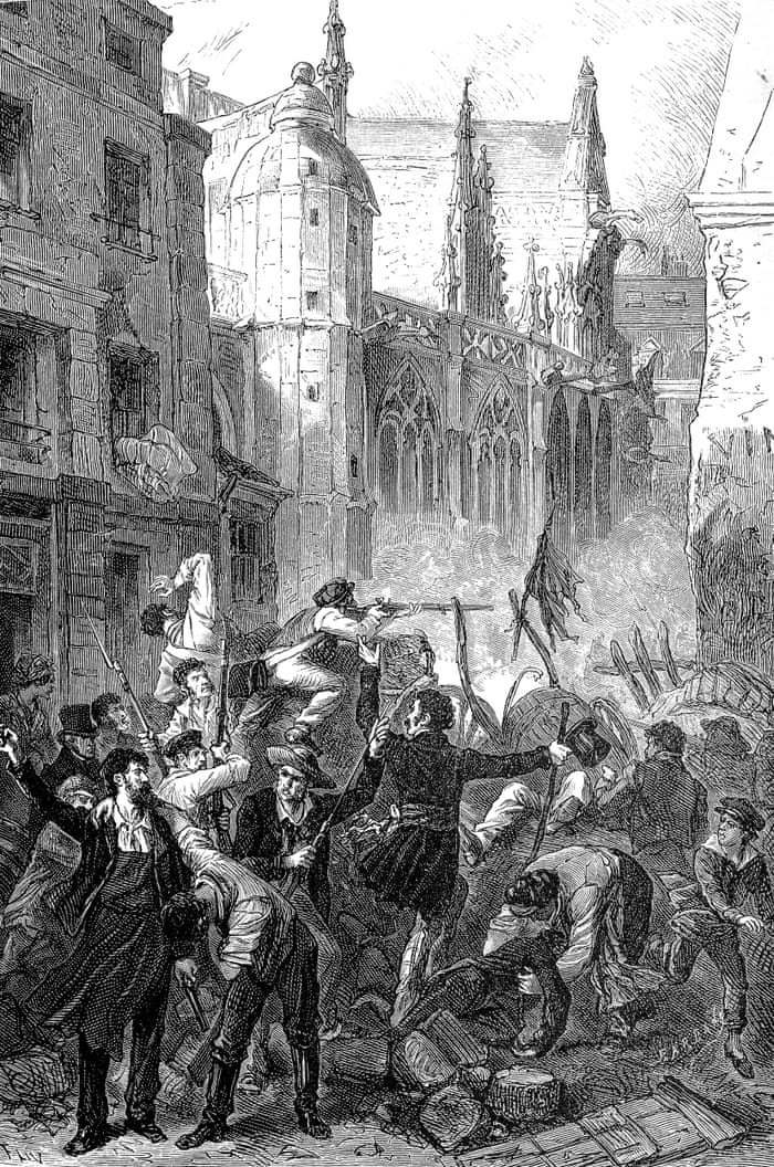 Insurrection in Paris: attempt at a new revolution - archive, 1832 ...
