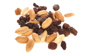 Dried fruit and nuts