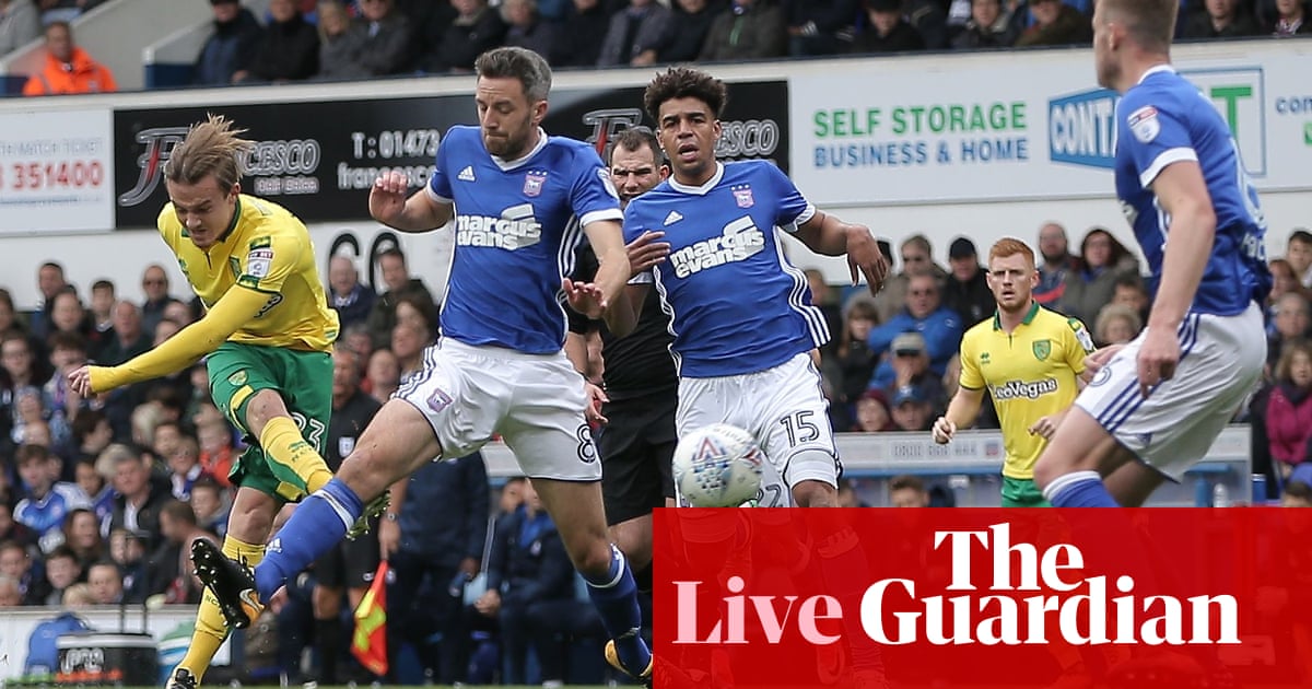 Ipswich Town 01 Norwich City Championship as it happened Football The Guardian Ipswich Town 01 Norwich City Championship as it happened Football The Guardian