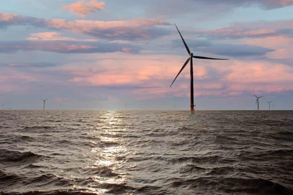 Hornsea One offshore wind farm.