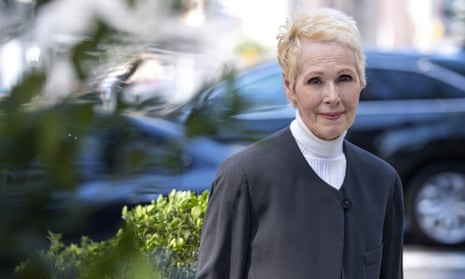 E Jean Carroll in New York on Sunday. She told CNN: ‘I want women to know I did not stand there I did not freeze I was not paralysed. No, I fought.’