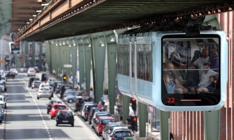 The Wuppertal suspension railway is back in service.
