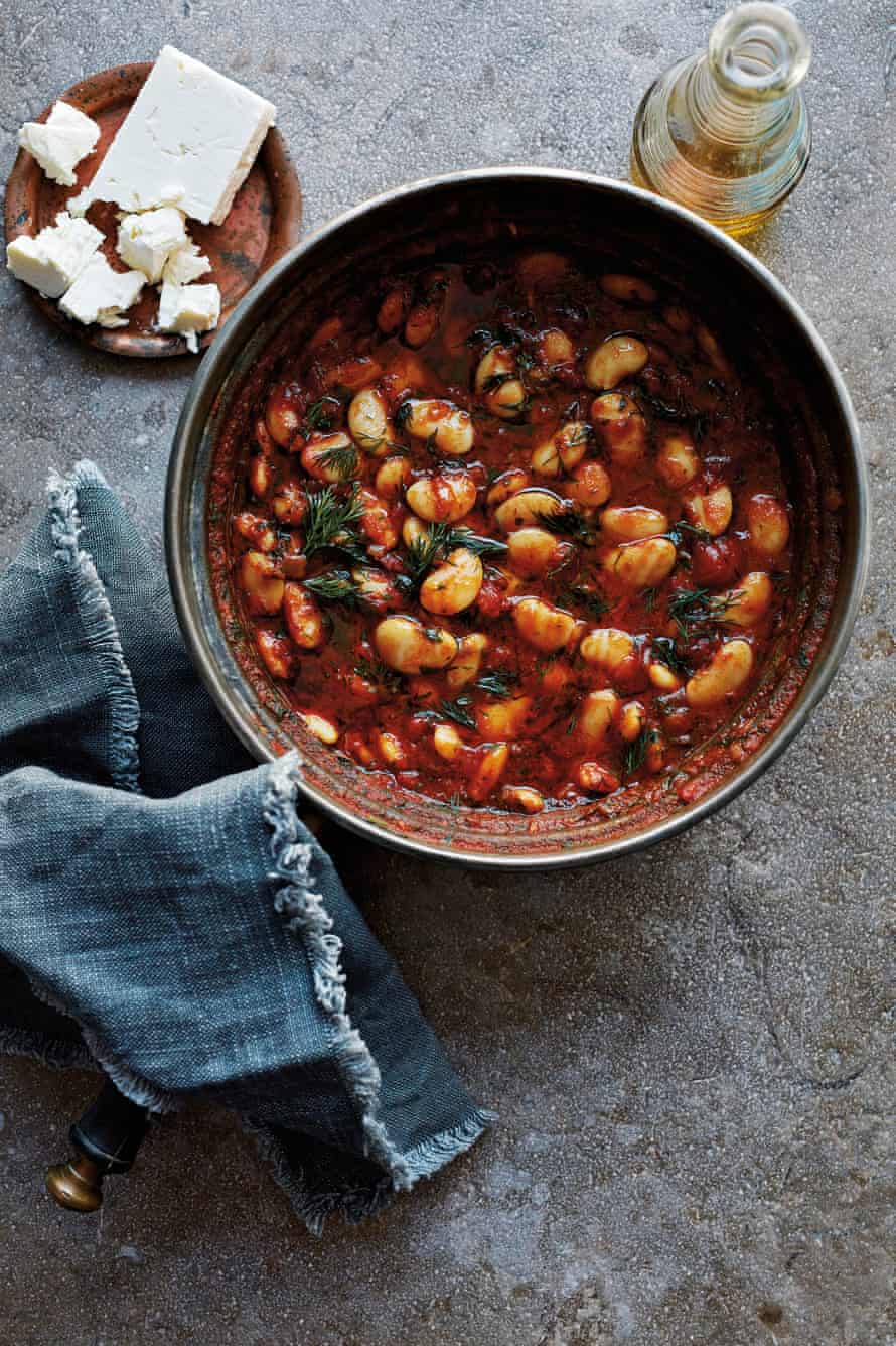 Smoky Lima Beans, from the book Ripe Figs.