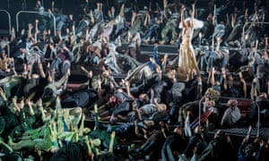 Moses und Aron, staged by Komische Oper Berlin in 2015, streaming on OperaVision from 12 June.