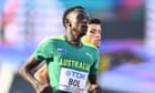 Australia's Peter Bol finishes seventh in 800m at world athletics championships