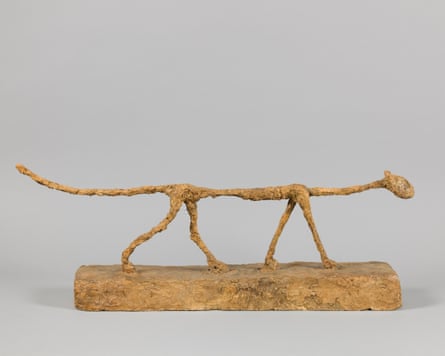 A cartoon kitty on the prowl … Giacometti’s The Cat, 1951.