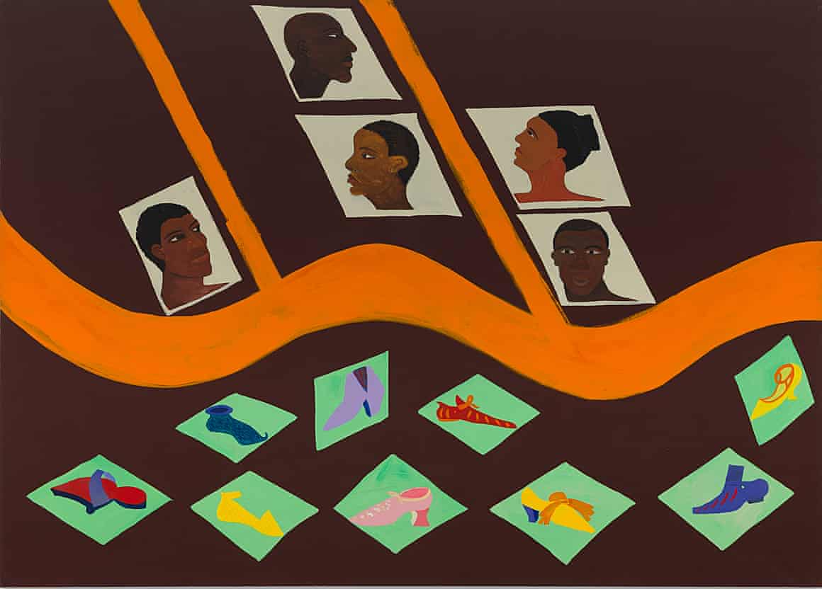 Venetian Maps: Shoemakers by Lubaina Himid.