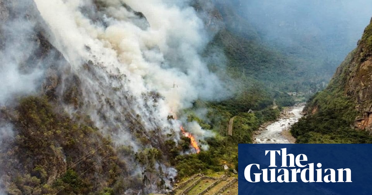 Peru wildfire threatens Machu Picchu as remote location hampers efforts to control blaze