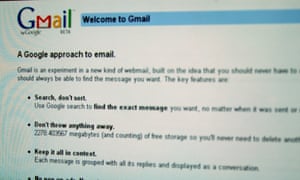 A Gmail account: email has blurred the lines between corporate and private use.