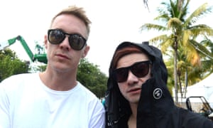 skrillex music the guardian electronic mar charts uk