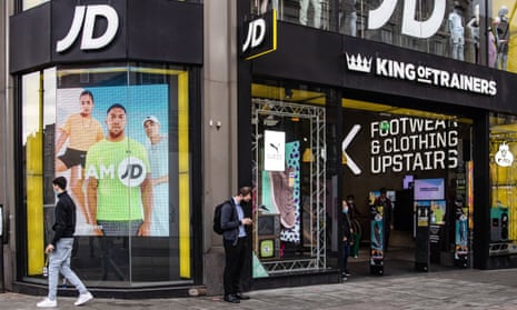 JD Sports owner’s profits soar thanks to US shoppers spending stimulus ...