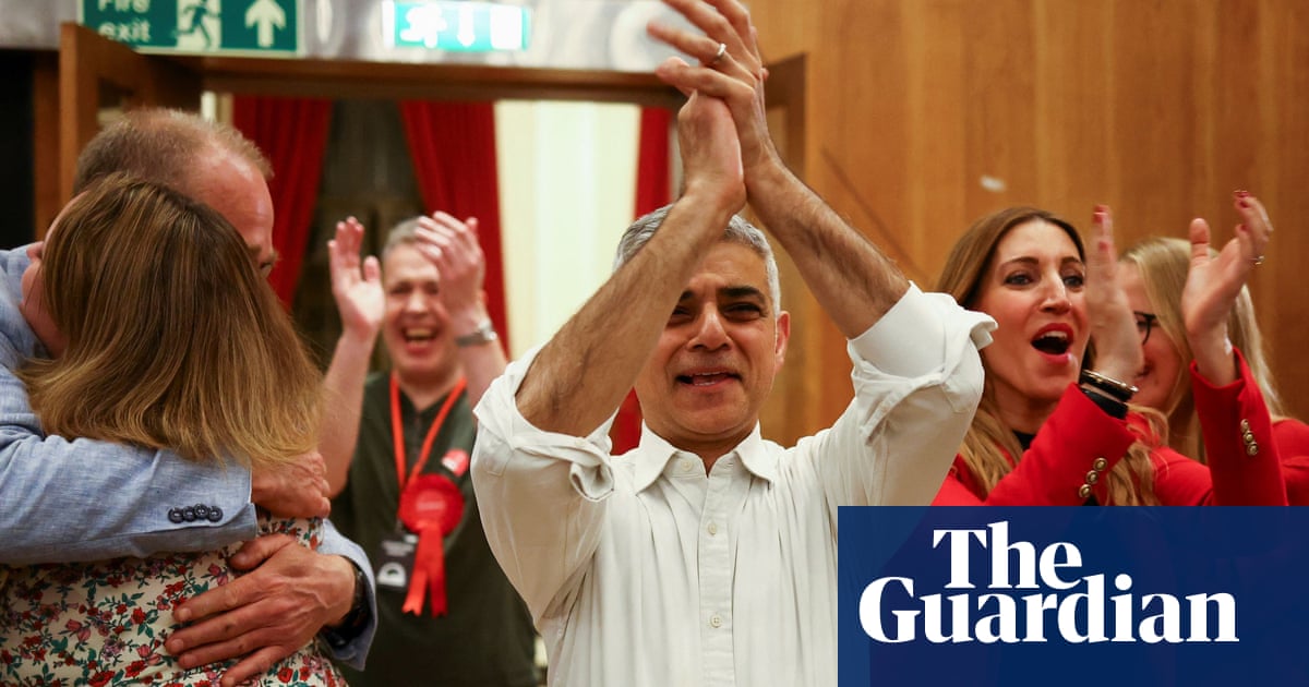 Labour celebrates election sweep of Tory flagship councils in London – video