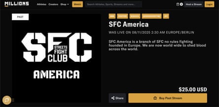 a screenshot of a black webpage with white and orange text