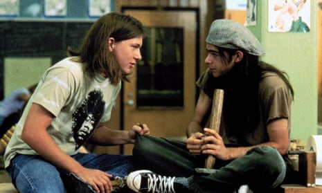 Bongs and beer … two characters in Richard Linklater’s Dazed and Confused. 