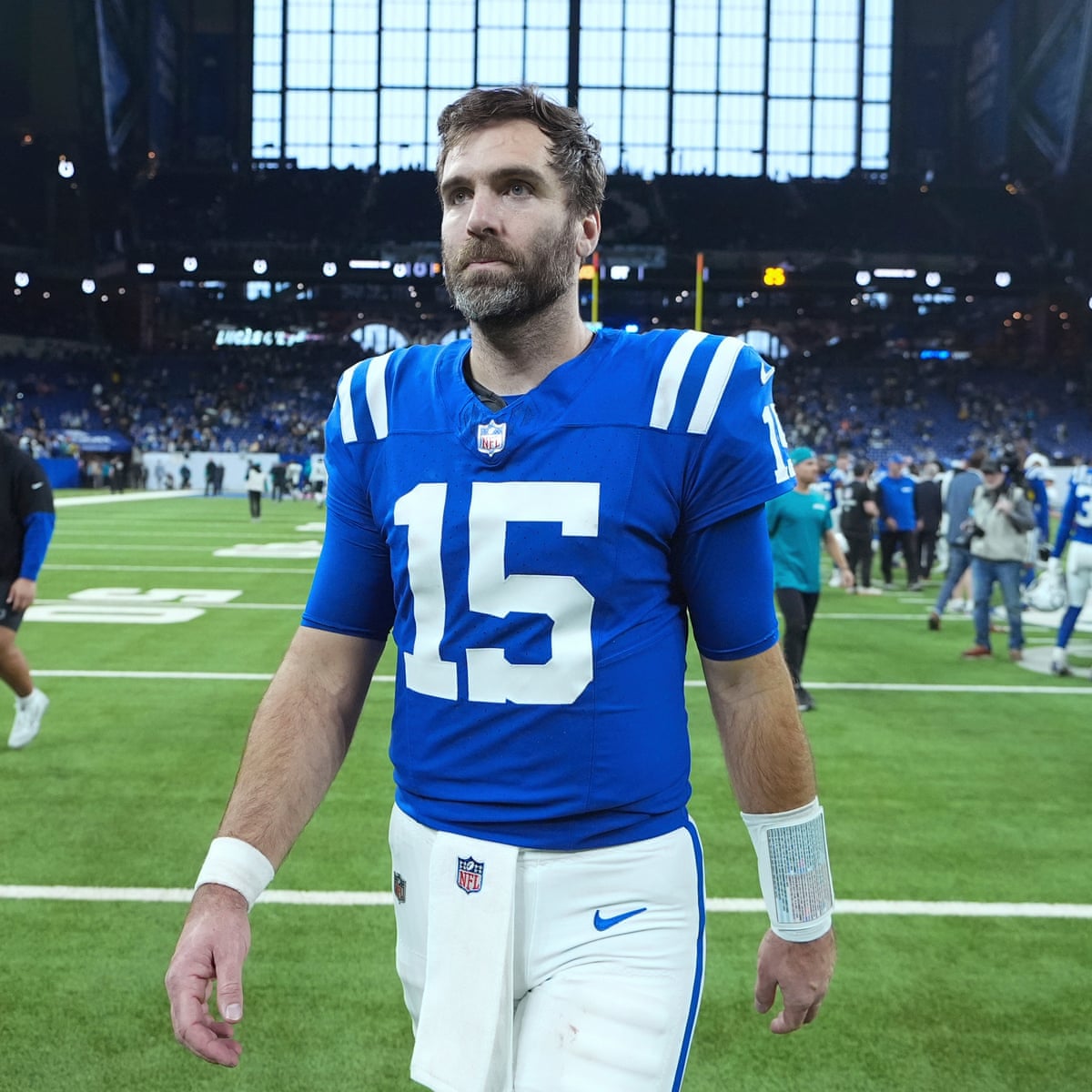 Joe Flacco, 40, returning to Cleveland Browns on one-year contract | NFL | The Guardian