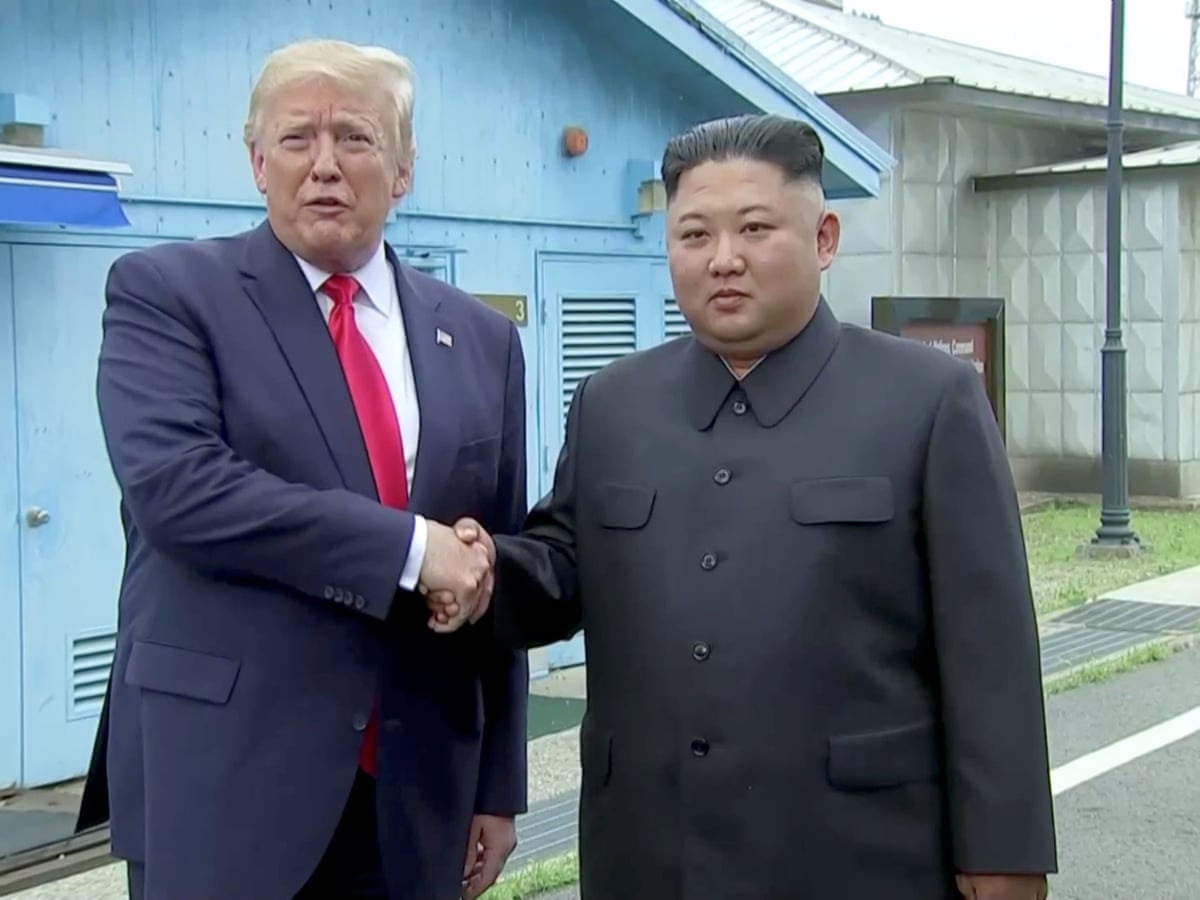Trump Invites Kim Jong Un To Visit Us After Stepping Into North Korea As It Happened Us News The Guardian Trump Invites Kim Jong Un To Visit Us After Stepping Into North Korea As It Happened Us News The Guardian