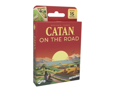 Catan on the road card game.
