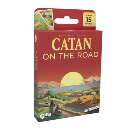 Catan on the road card game.