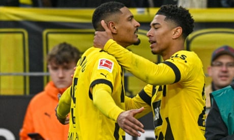 Union Berlin go top of Bundesliga and Haller scores first Dortmund goal