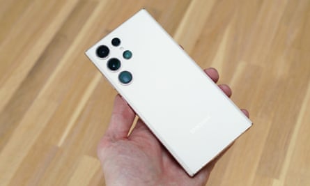 The back of the Samsung Galaxy S23 Ultra.