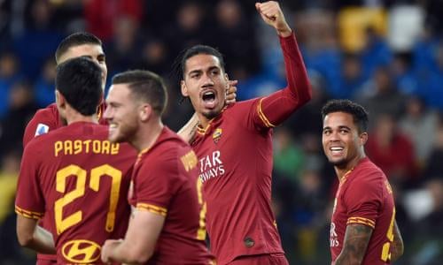 Roma S Marash Kumbulla I Liked To Watch Smalling I Tried To Learn From Him Football The Guardian