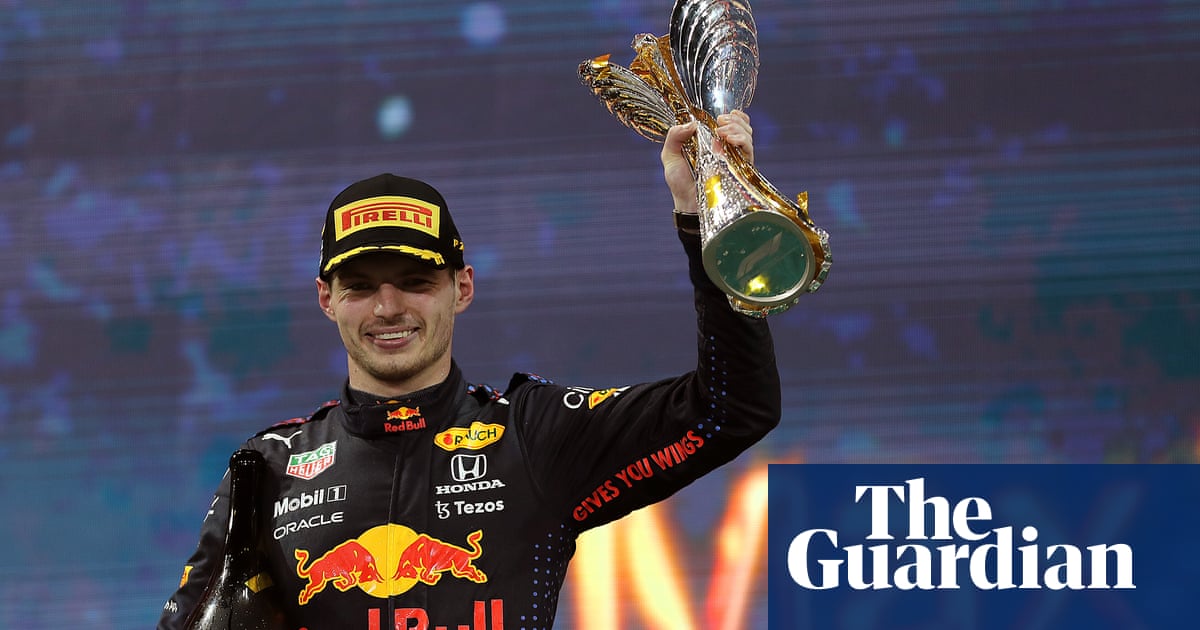 Max Verstappen beats Lewis Hamilton to F1 world title on last lap in Abu Dhabi