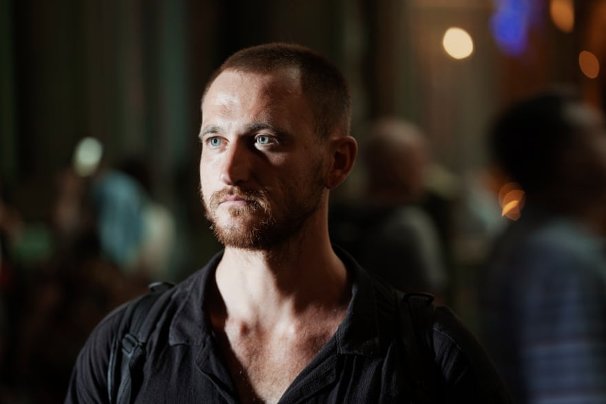 Pavel Filatyev has fled his homeland after publishing a 141-page account detailing his experiences on the frontline.