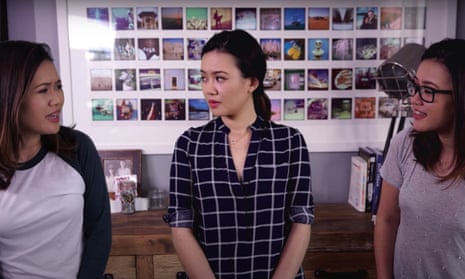 A still from Natalie Tran’s YouTube video Good Photo Side