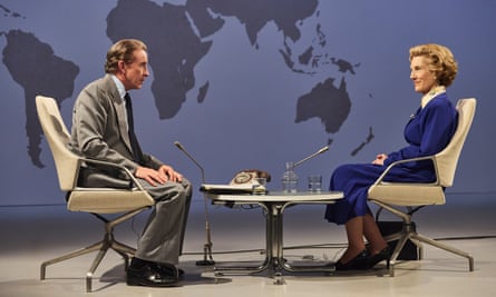 Steve Coogan and Harriet Walter in Brian and Maggie.