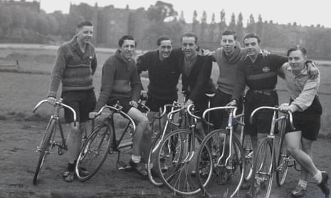 Members of the Clarion cycling club in the 1950s.
