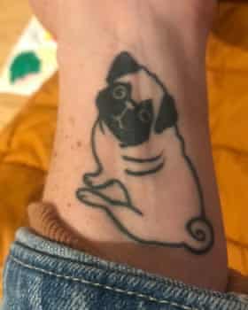 Clare’s dog Elwood