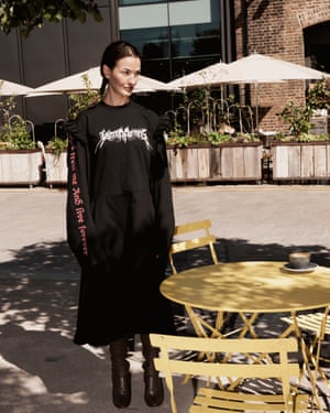 Lauren Cochrane wears super-long sleeves