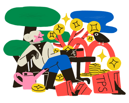 Pensions illustration