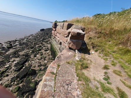 Perhaps young Paul once sat on this wall, watching for waders in the Mersey.