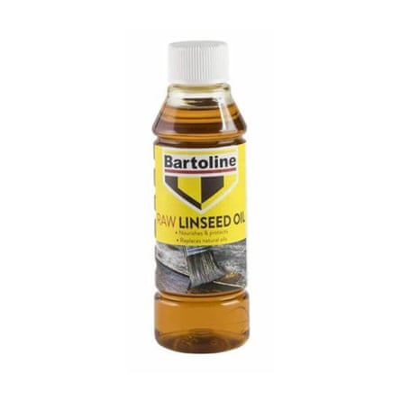 Bartoline Raw Linseed Oil bottle