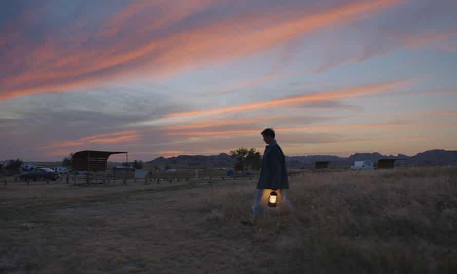 Frances McDormand in Nomadland by Chloe Zhao.